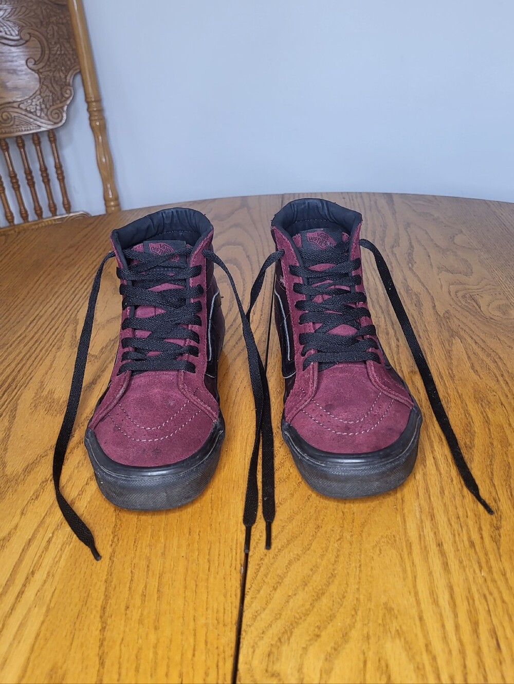 ✨️ Vans High Top Sneakers - Wine Red sz 7.5